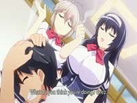 Hentai Sex - Honoo no Haramase Oppai Ero Appli Gakuen 1